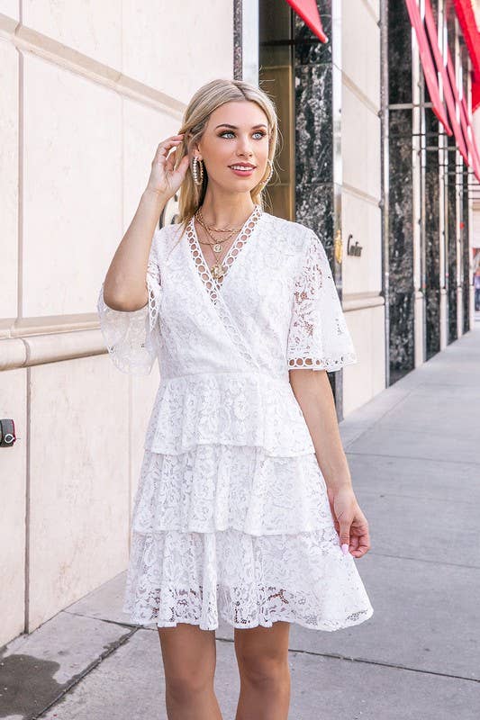 Garden Party Mini Dress-Dresses-Max & Riley-Max & Riley