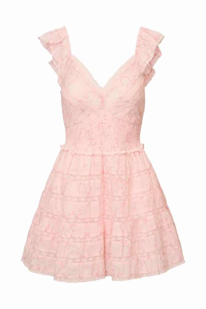 Finny Dress- Apple Blossom-Dresses-LoveShackFancy-Max & Riley