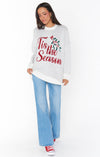 Classic Crewneck Sweater- Season Graphic Knit-Sweaters-Show Me Your Mumu-Max & Riley
