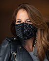 Crystal Face Masks-Accessories-Masks by Jill and Ally-Winter Blue-Max & Riley