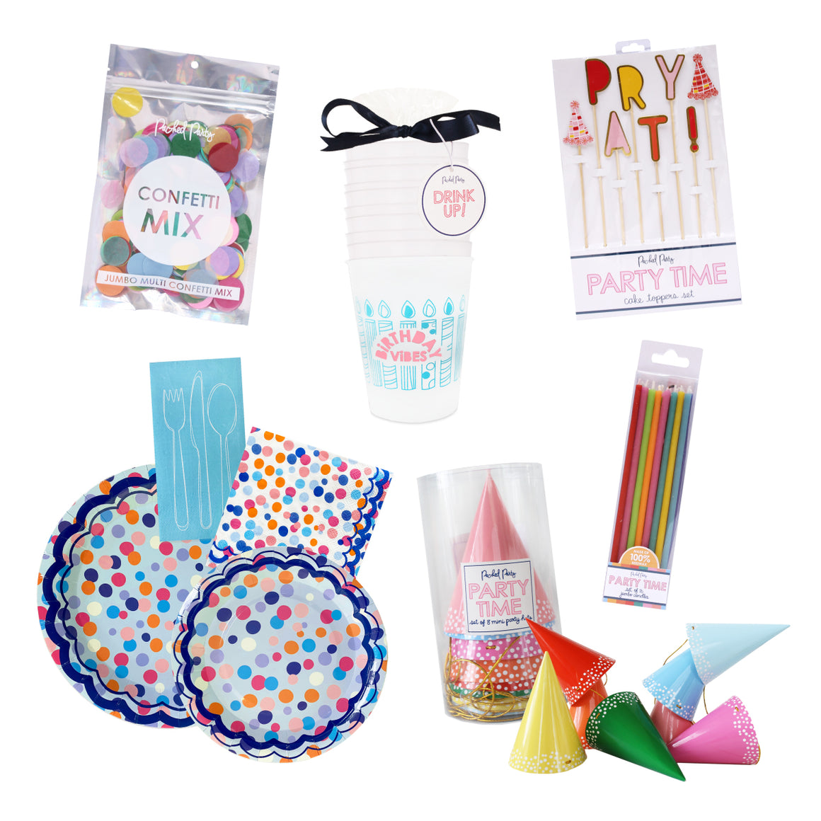 Birthday Party Essentials-Candle-Packed Party-Max & Riley