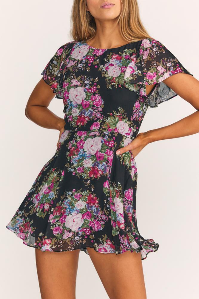 Garner Dress- Midnight Muse-Dresses-LoveShackFancy-Max & Riley
