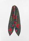 Kelly Scarf-Scarves-Tanya Taylor-Army/Cobalt-Max & Riley